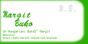 margit buko business card